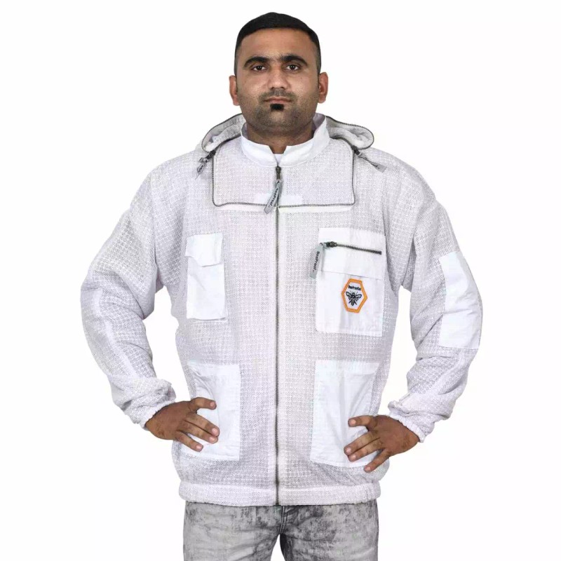Beekeeper Ultra Ventilated 3 layer mesh Beekeeping Jacket Bee Hat