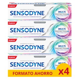 Sensodyne 4 x 75ml Multiple-Protection Toothpaste Daily Care Forehead Protection for Sensitive Teeth