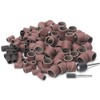 104Pcs Sanding Band Drum Sleeve 60 120 320 Grit 1/4"