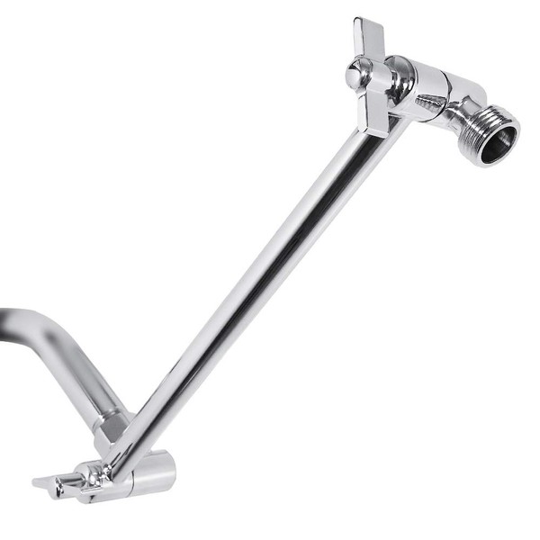 NearMoon Adjustable Shower Arm Universal Connection, Extension Arm, Adjust Angle