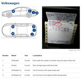 Genuine Colors Paint Pen INDIUMGRAU LR7H for VW Volkswagen Grey Passat Caddy Sharan Tiguan Scirocco Touran E-Golf EOS CC Amarok Golf GTI Variant Saloon