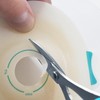 ALLEX Ostomy Scissors Curved Blunt Tips for Cutting Stoma Bag