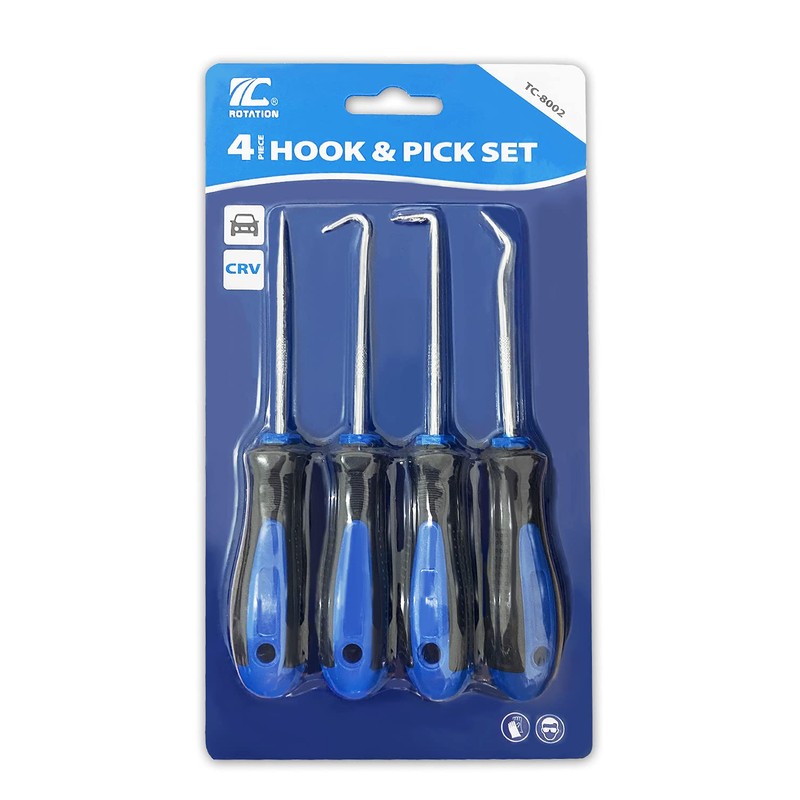 ROTATION Precision Hook and Pick Set for Automotive | 4-Piece
