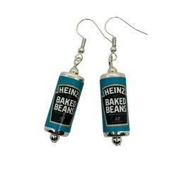 Baked Beans can earrings - Mixed Up Dolly