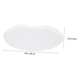 Baluue 50pcs Protective Covers Face Baffle Hairdressing Supplies for Safe Styling