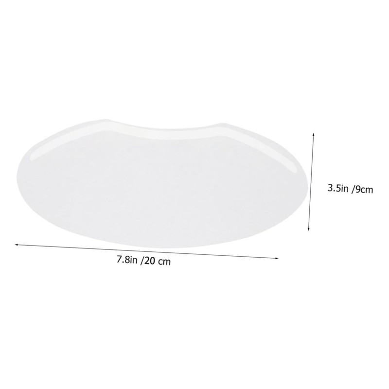 Baluue 50pcs Protective Covers Face Baffle Hairdressing Supplies for Safe