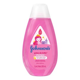 Shampoo Infantil JOHNSON'S Gotas de Brillo 200 ml