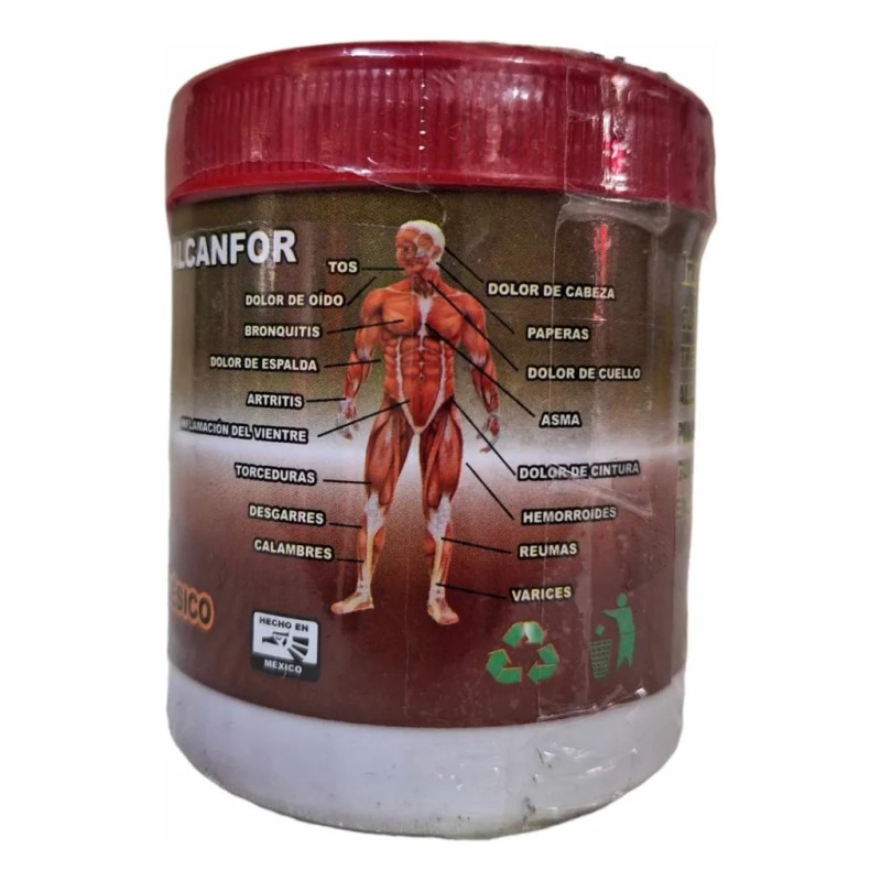 Pomada Del Dragon Mentol Alcanfor Caliente 125 Gr