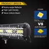 Willpower 15 inch 300W LED Light Bar Spot Flood Combo,