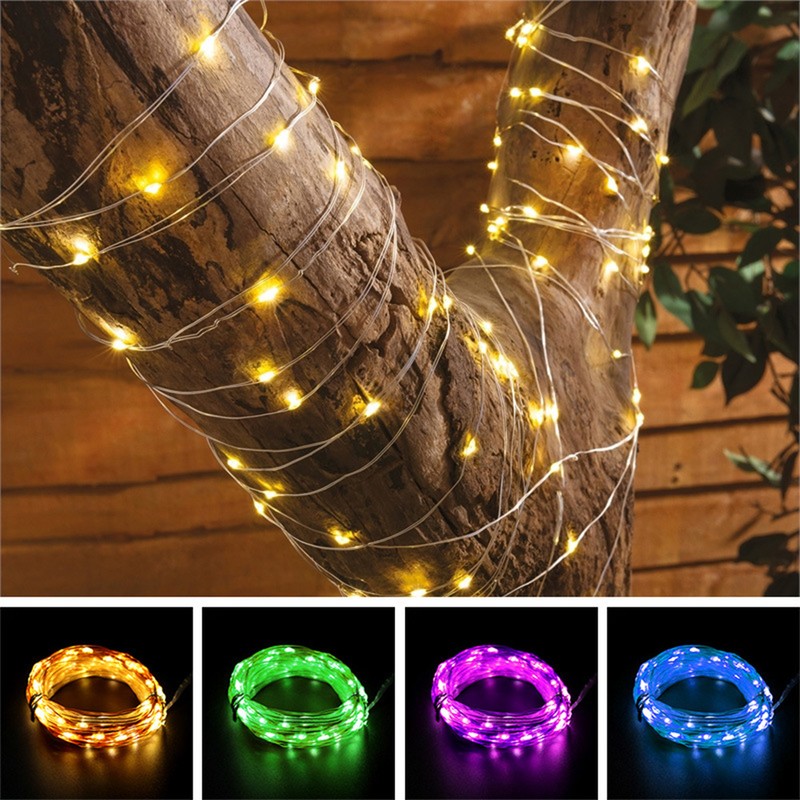 String Lights USB Powered Changing Twinkle 66 FT 200 LED