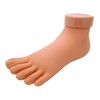 DDLBiz Flexible Practice Foot Model Soft Plastic Mannequin Model Hand