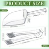 Roshtia 6 Pcs Plastic Serving Tongs Mini Kitchen Tongs Utility