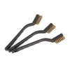 Samcos Wire Brush Set of 3 with Holes, Metal Brush,