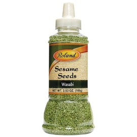 Roland Wasabi Sesame Seeds - 3.5 oz.