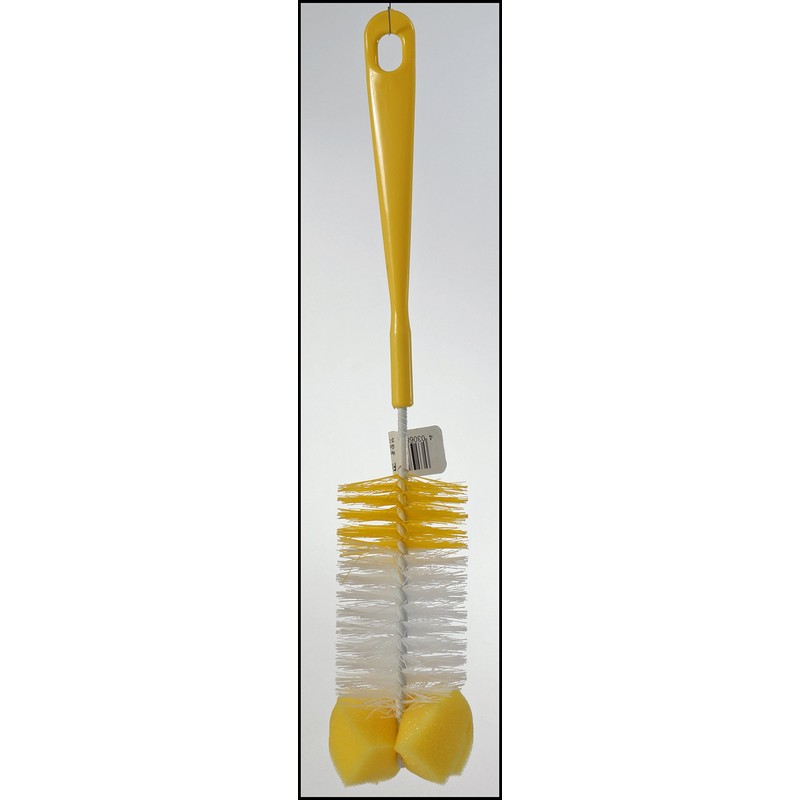 1 x Bottle Brush with Sponge Washing Up Brush Round
