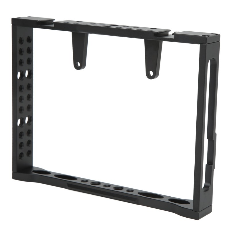 Monitor Cage Aluminum Alloy Multi 1/4 3/8 Holes Professional Camera