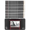 Professional Pencils, Pack of 12, Drawing Pencils, Sketching Pencils, Graphite
