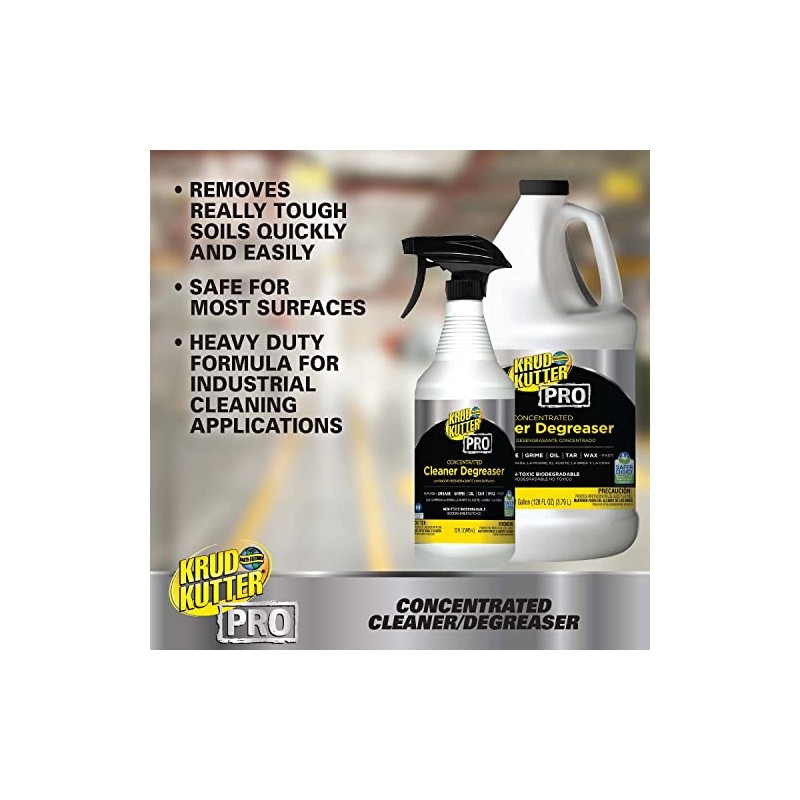 Rust-Oleum Krud Kutter Pro 352239 Cleaner Degreaser Foaming Spray, 20