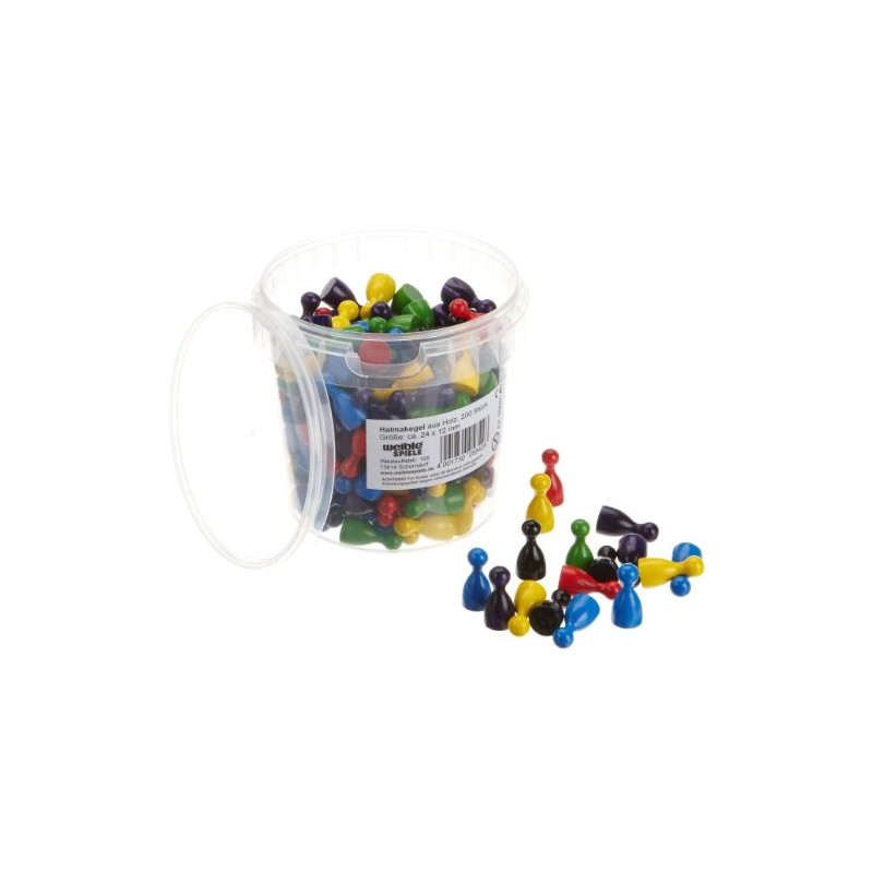 Weible Spiele 05842-200 Wooden Play Cone, 24 mm