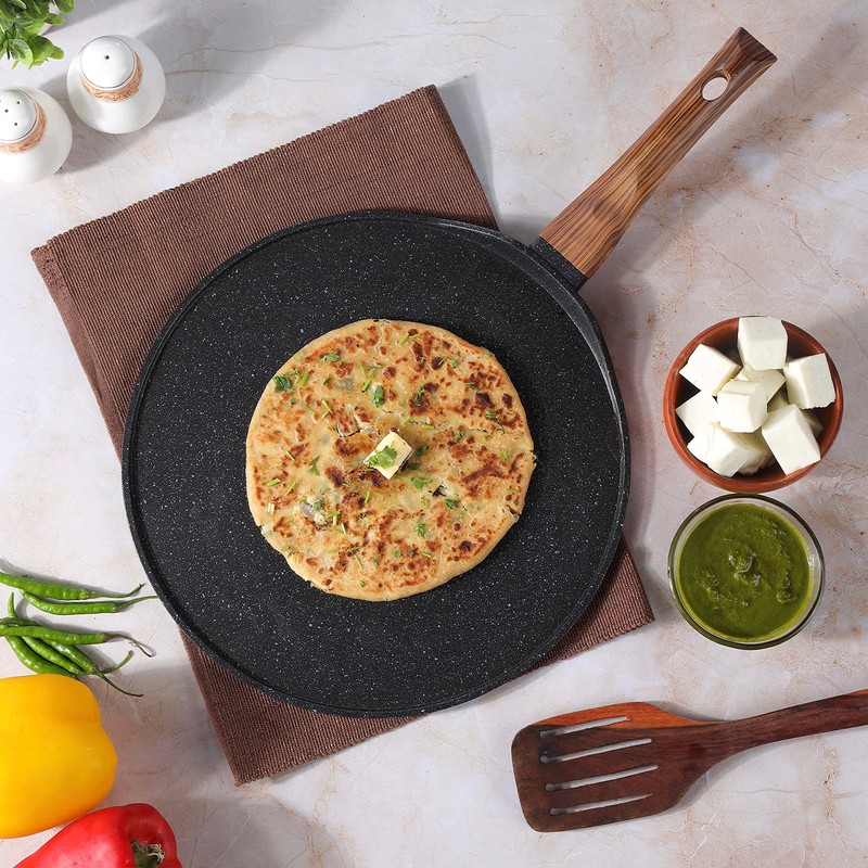 Vinod Zest Plus Aluminium Die Cast Non Stick Roti/Chapati Tawa