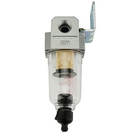 1/4" Compressed Air In Line Moisture / Water Filter Trap
