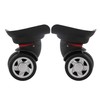 diystyle 1 Pair Luggage replacement Wheels Alternative Silent Casters su-tuke-sukyari-bokkusu Replacement