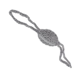 Nose Cover, Winter Nose Warmer, Light and Comfortable, Hand-knitted for Hiking and Skiing (Light Grey)