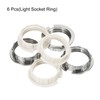 MECCANIXITY G9 Lamp Holder Ring Light Lamp Shade Holder Adapter