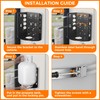 HEIWUKONG 20LB Propane Tank Mounting Bracket Heavy Duty, Propane Tank