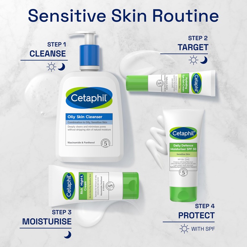 Cetaphil Rich Night Cream, 50g, For Dry To Very Dry,