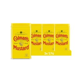 Colman's Original Mustard Powder, English Mustard Vegan Mustard Flour without Artificial Additives (3 Piece (3 x 57g))