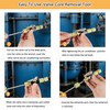 GUMLEG Valve Core Removal Tool for Home HVAC Appliance, 1/4"