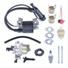 Gubeter Carburetor Ignition Coil W Fuel Filter Kit For HONDA