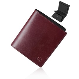 Modiko Mini Wallet, Wine + Black
