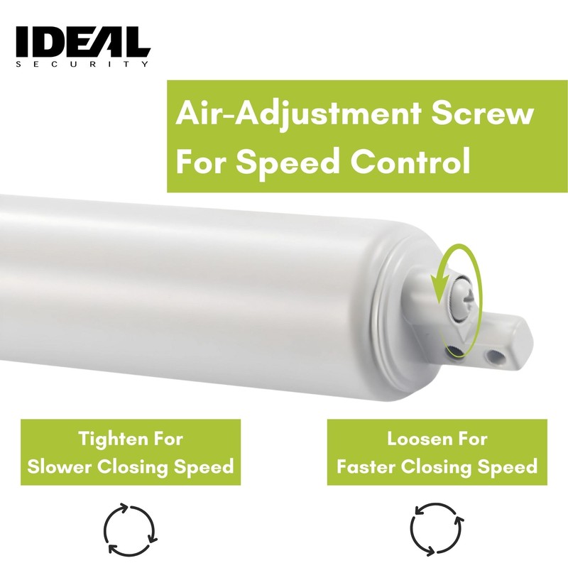 Ideal Security Model 8730 Heavy Duty Pneumatic Screen and Storm