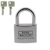 Burg Wächter 770 Aluminium Titanium Padlock, 50 mm, 1 Piece 105021885