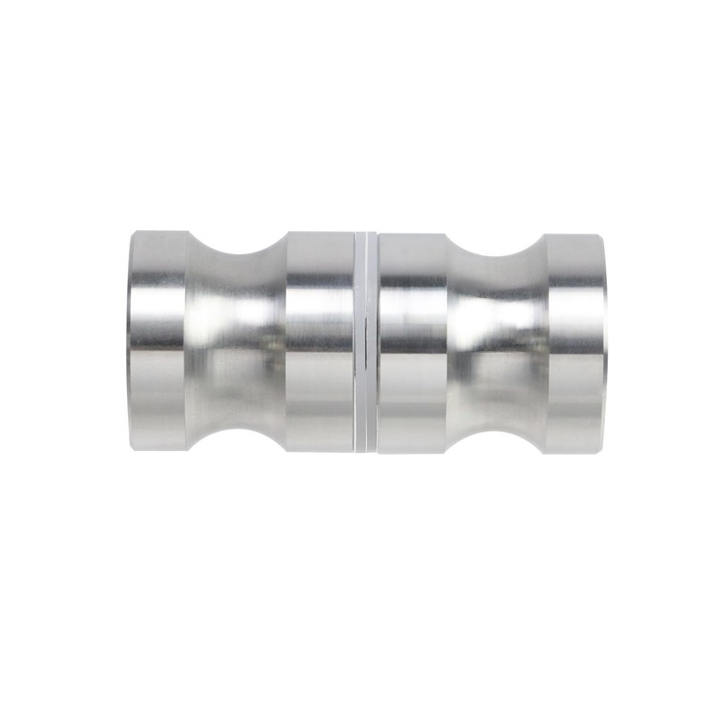 Crapyt 2 Pcs Bathroom I-Form Shower Glass Door Handle, Single