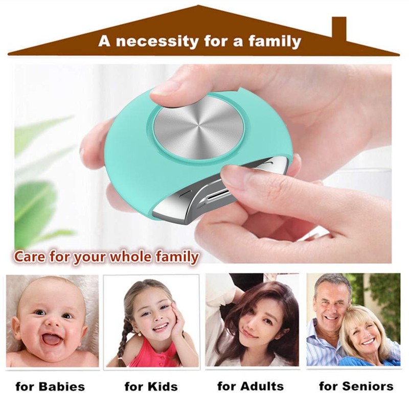 Electric Nail Scissors Noiseless Automatic Fingernail Scissors Machine Nail Clipper