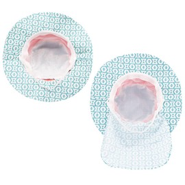 jerague Baby Flap Sun Hat UPF 50+ Protection - Infant Toddler Adjustable Summer Hats for Outdoor Anti-UV Travel Beach Orange