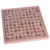 Amasawa Mathematics Puzzle Wooden Digital Board, 1-100 Continuous Numbers, Maths