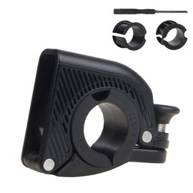 Hidden Bike Bell, 90dB Loud, Black, Aluminium Alloy and PC, for City Bikes, Road Bikes, MTBs, E-Bikes and Scooters, Universal 22.2-31.8mm Handlebar Fit, All-Weather