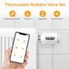 Smart Radiator Thermostat with App WLAN ANTELA Digital Display to