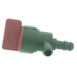 Greenstar Universal 90° Plastic Fuel Tap for Inline Fitting - Replaces Origine Briggs 494769, Tecumseh 35857