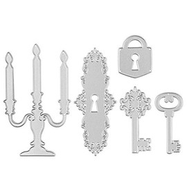 Cutting Dies | Candlestick & Key | Pack of 5