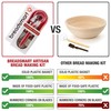 Breadsmart Artisan Bread Making Kit - 5 PC-Backzubehör-Satz - Lame,
