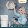 Shopexa 50pk Plasterboard Fixings, Heavy Duty Plasterboard Wall Plug Anchors