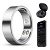 BOYACARE Smart Ring for Women/Men, Fitness Tracker Ring with Call