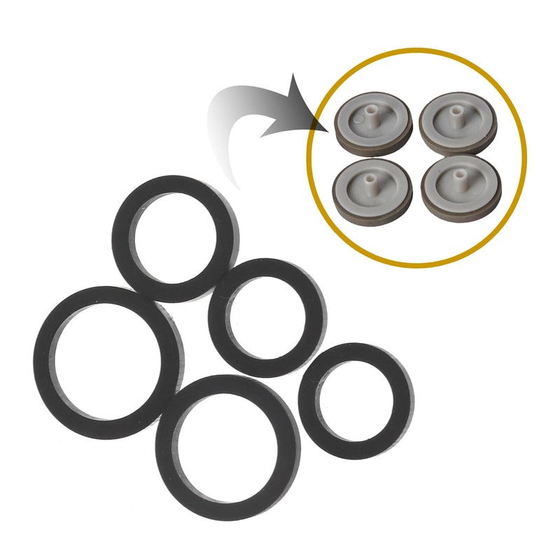 20PCS Mixed Idle Tire Wheel Belt Loop Ldler Rubber for