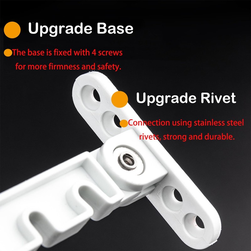 Set of 4 Metal Window Locks, Window Stoppers, Window Tilt