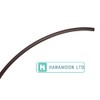 1 Metre Length of Brown PVC Electrical Wire Sleeving 3mm